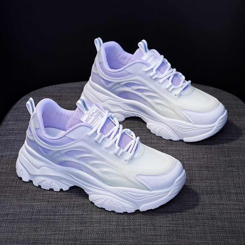 Women's Cute Pastel Sneakers