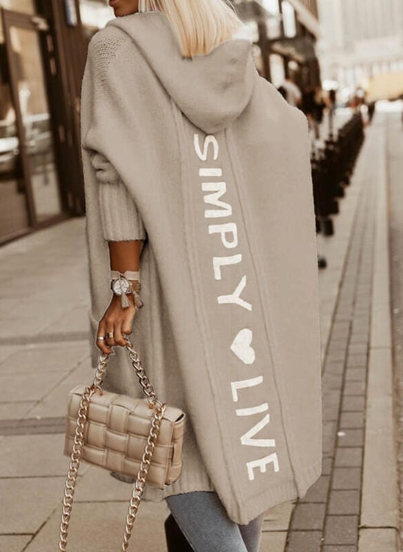 Women's Parka Style Long Hood Coat
