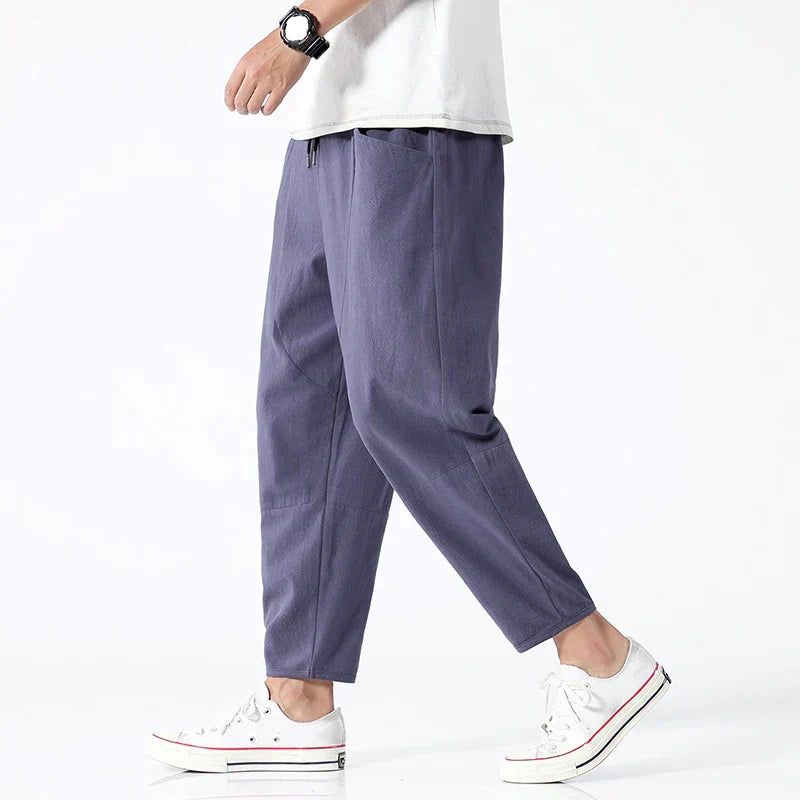 Slim Fit Casual Mens Pants - VogeLuxe