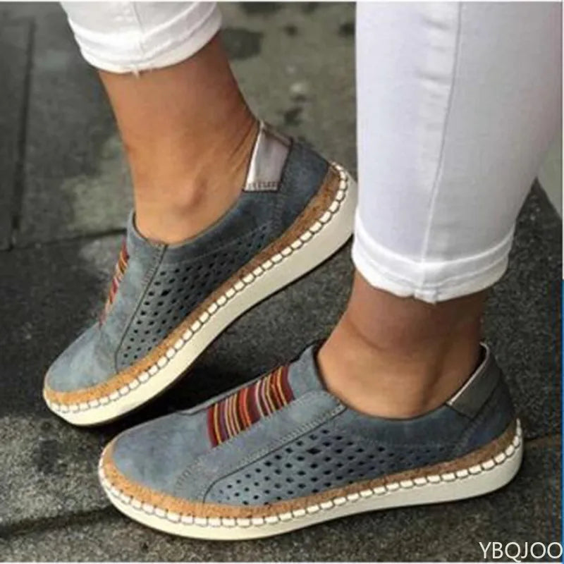 Comfortable Ballet Flat Women's Slip On Shoes