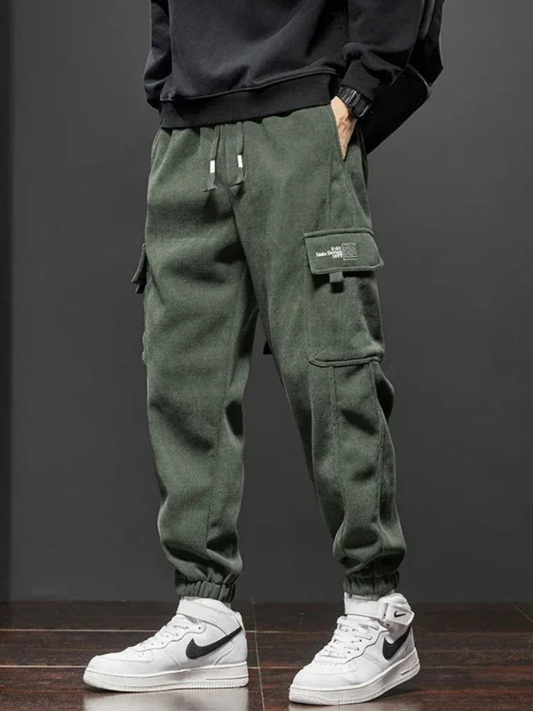 Men's Comfortable Fit Straight Leg Pants - VogeLuxe