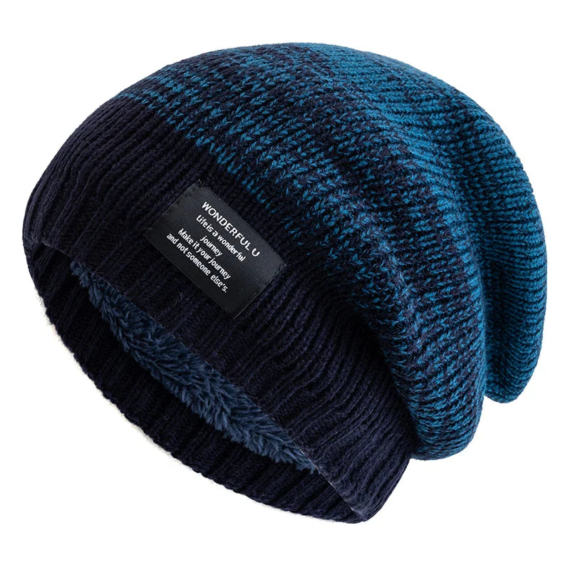 Soft Warm Fuzzy Winter Beanie for Women