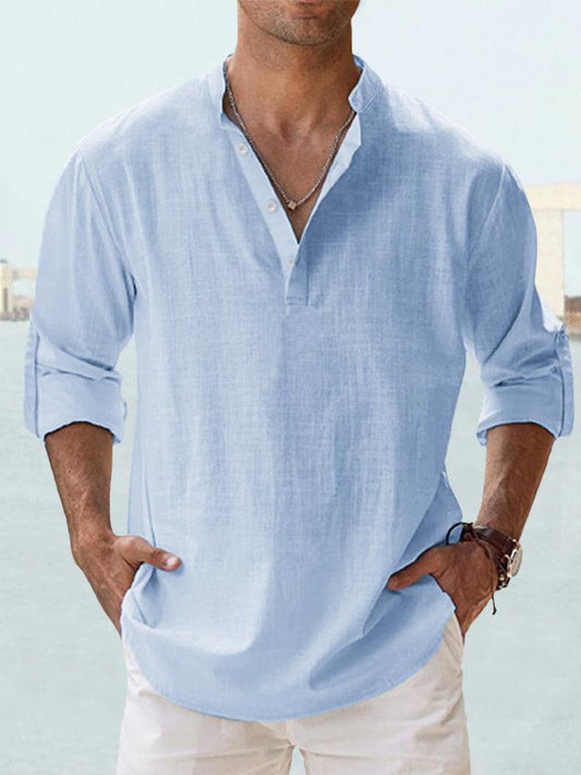 Comfortable Mens Casual Shirt - Loose Fit - Lightweight Style - VogeLuxe