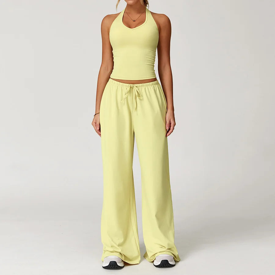 Ladies Bright Fitness Outfit