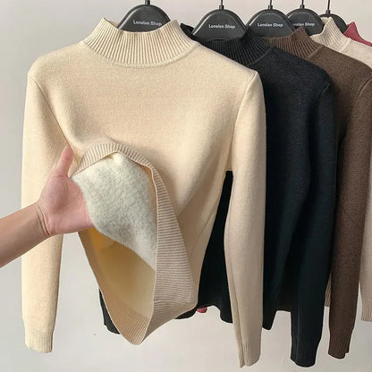 Soft Knit Half Zip Sweater for Men