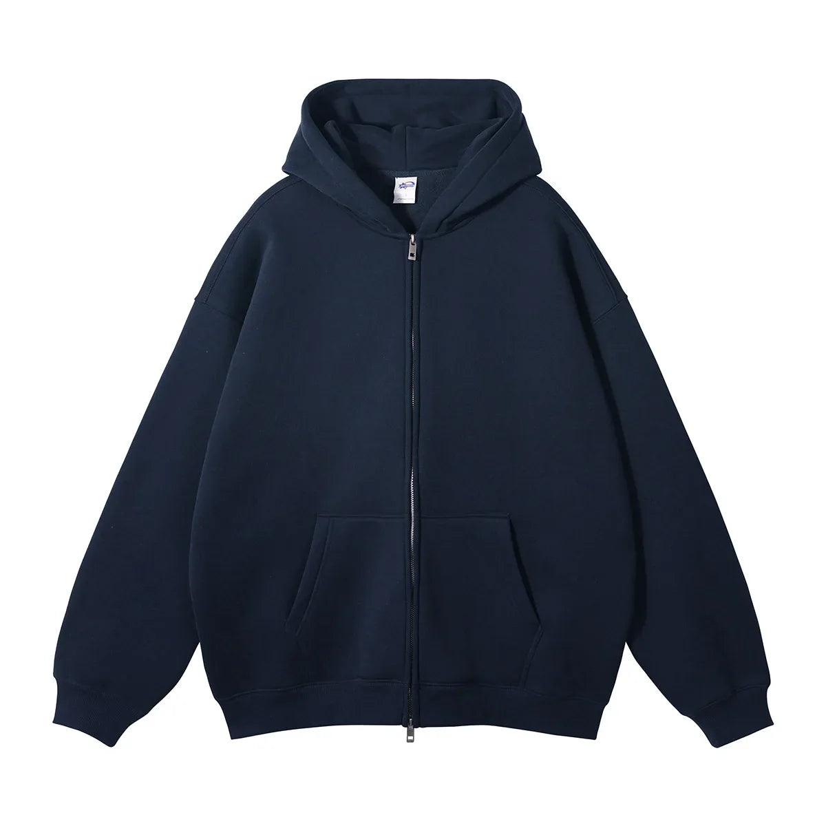 Warm Thick Fleece Zip Up Hoodie Jacket