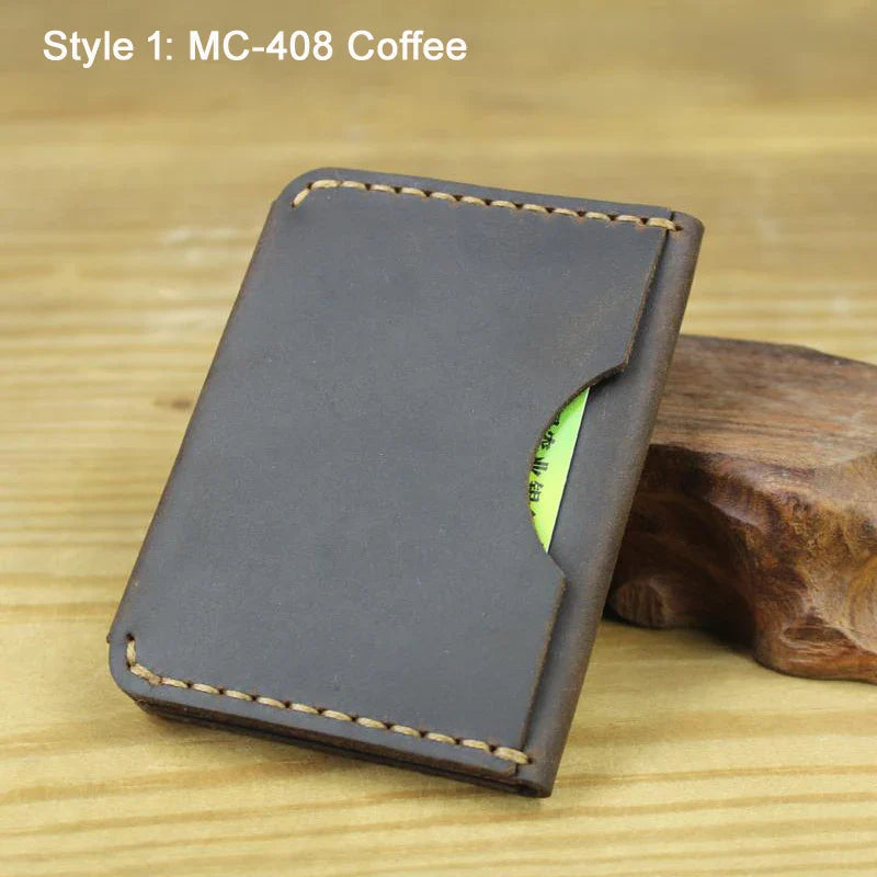 Genuine Leather Card Wallet