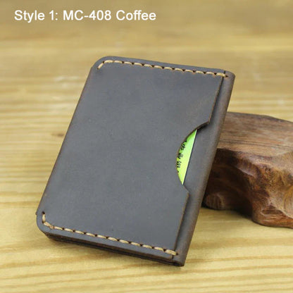 Genuine Leather Card Wallet