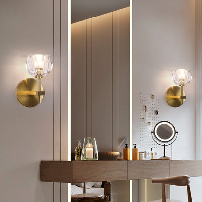 Luxurious Glass Wall Light Sconces