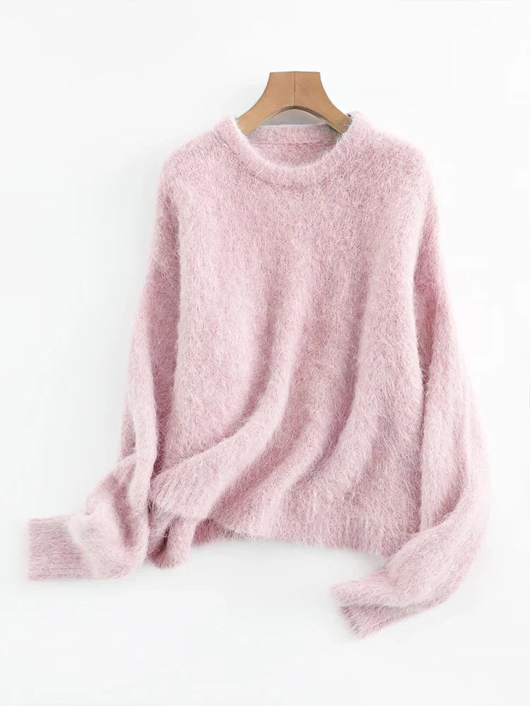 Cozy Large Alpaca Sweater