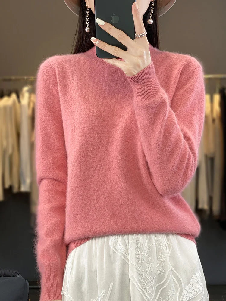 Luxurious Pure Cashmere Women's Sweater