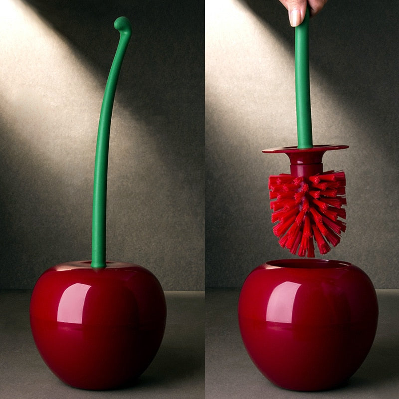 Modern Wooden Toilet Brush Set - VogeLuxe