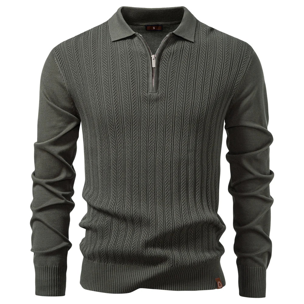 Stylish Embroidered Polo Shirt - Slim Fit Mens Casual Wear