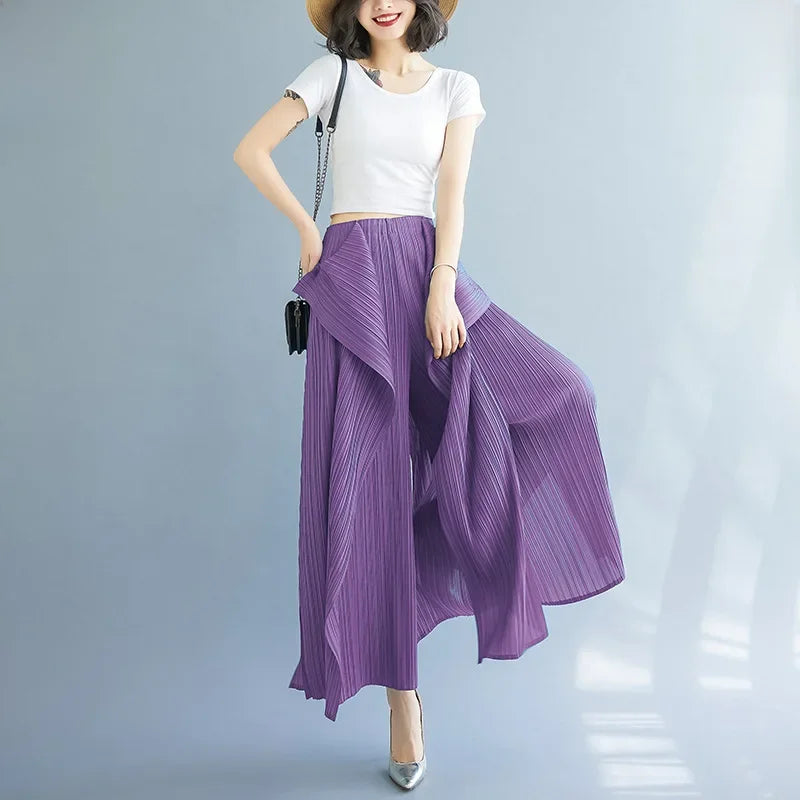 Fashionable Fitted Women's Mermaid Leg Pants