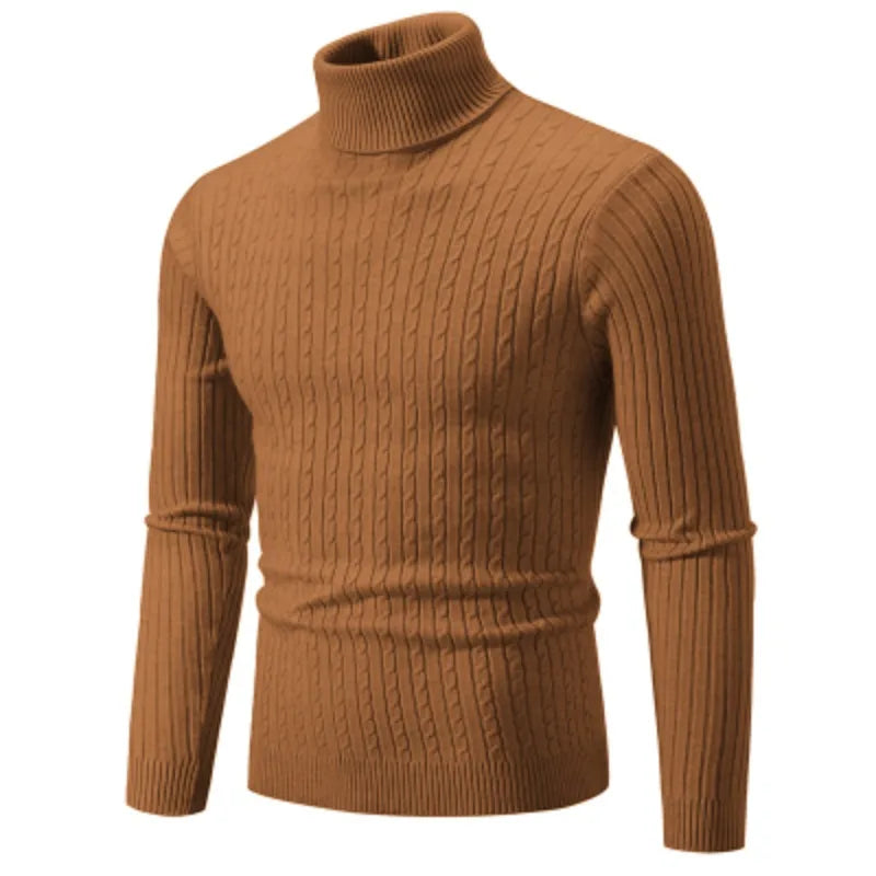 Men's Warm Crew Neck Knit Sweater