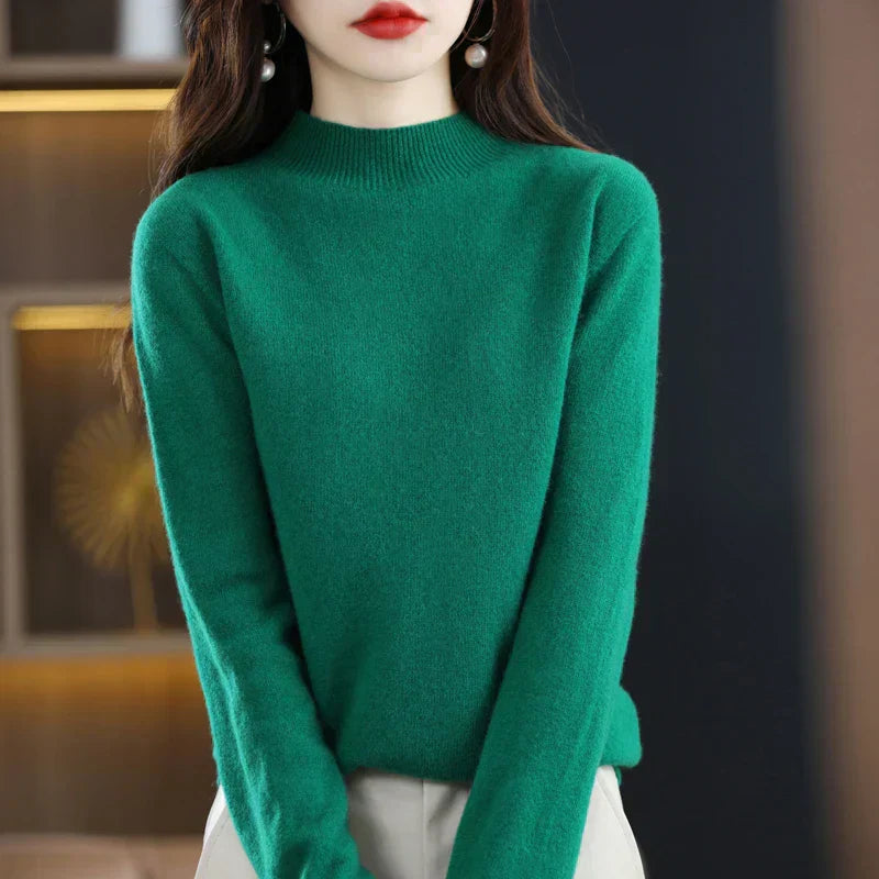 Soft 100% Wool Women's Winter Sweater
