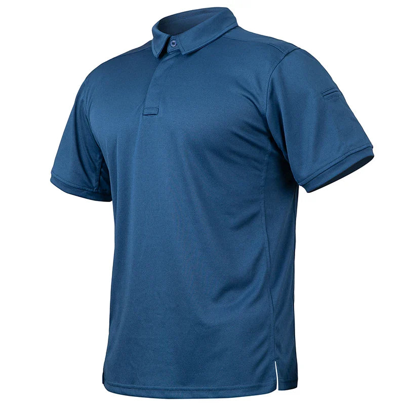 Men's Breathable Athletic Polo Shirt
