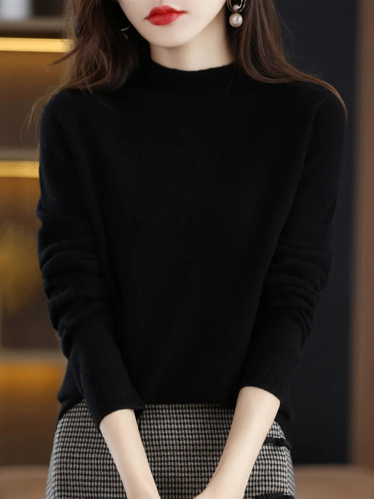 Soft Merino Wool Women's Fit Sweater