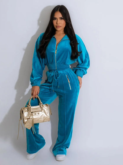 Soft Women's 2-Piece Fleece Tracksuit