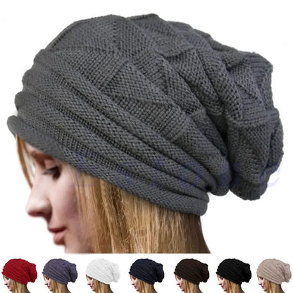 Cozy Slouchy Knit Winter Hat - VogeLuxe