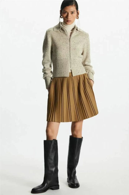 Luxury Fit Short Wool Winter Coat - VogeLuxe