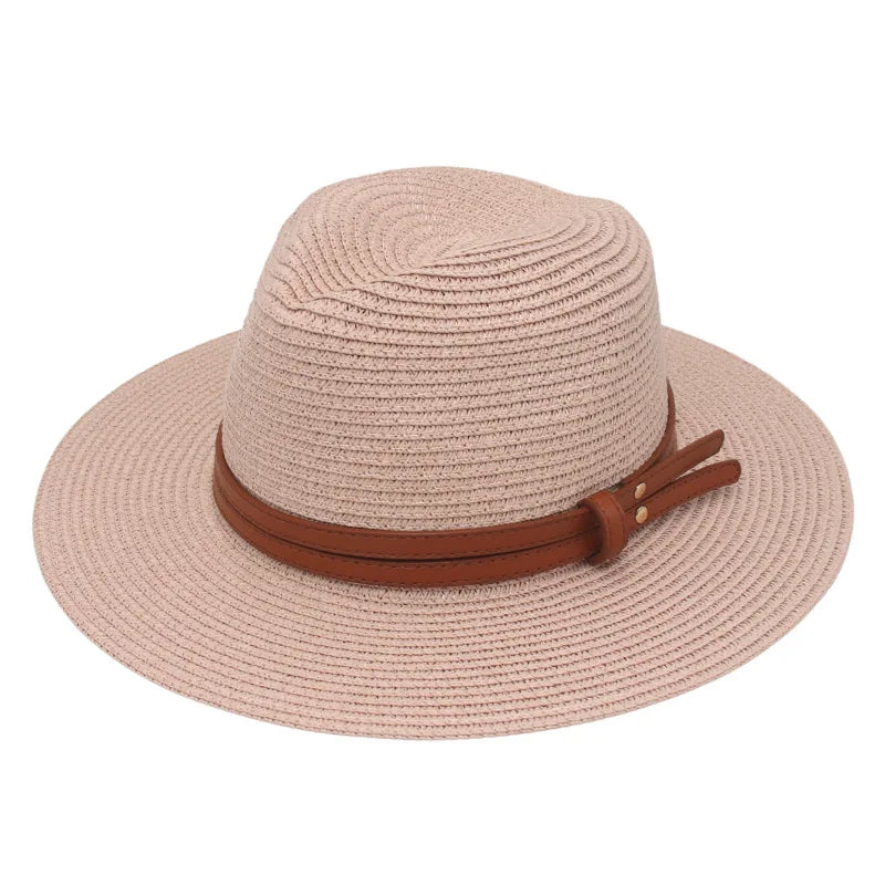 Lightweight Natural Fiber Summer Sun Hat