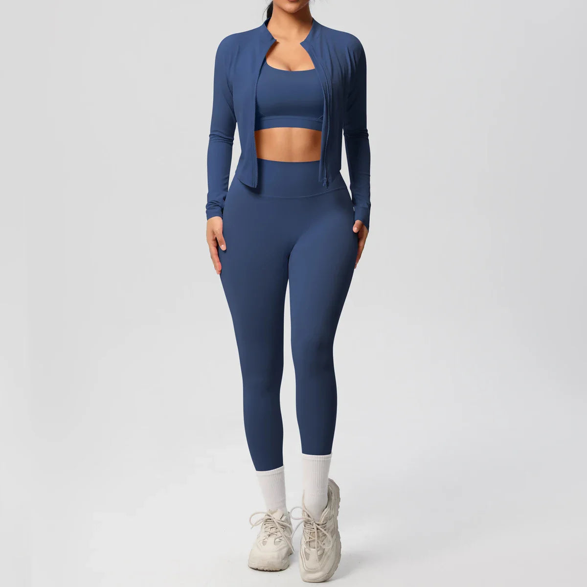 Comfortable 3-Piece Fitness Outfit