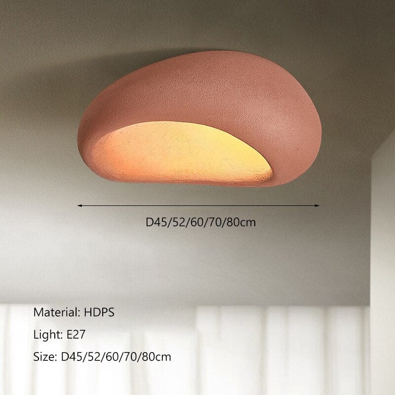 Rustic Japanese Style Ceiling Lamp