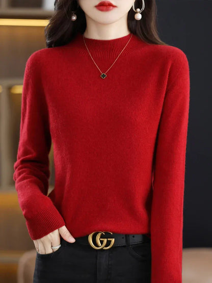 Soft Merino Wool Women's Fit Sweater