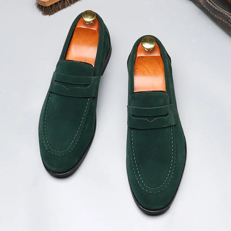 Luxury Leather Slip On Shoes