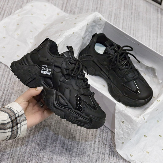 Comfortable Genuine Leather Sneakers for Daily Wear - BritishElegance