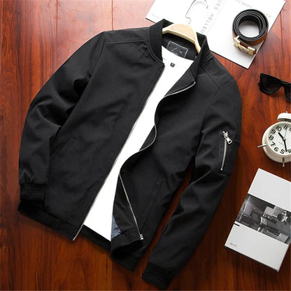 Slim Fit Casual Men's Bomber Jacket