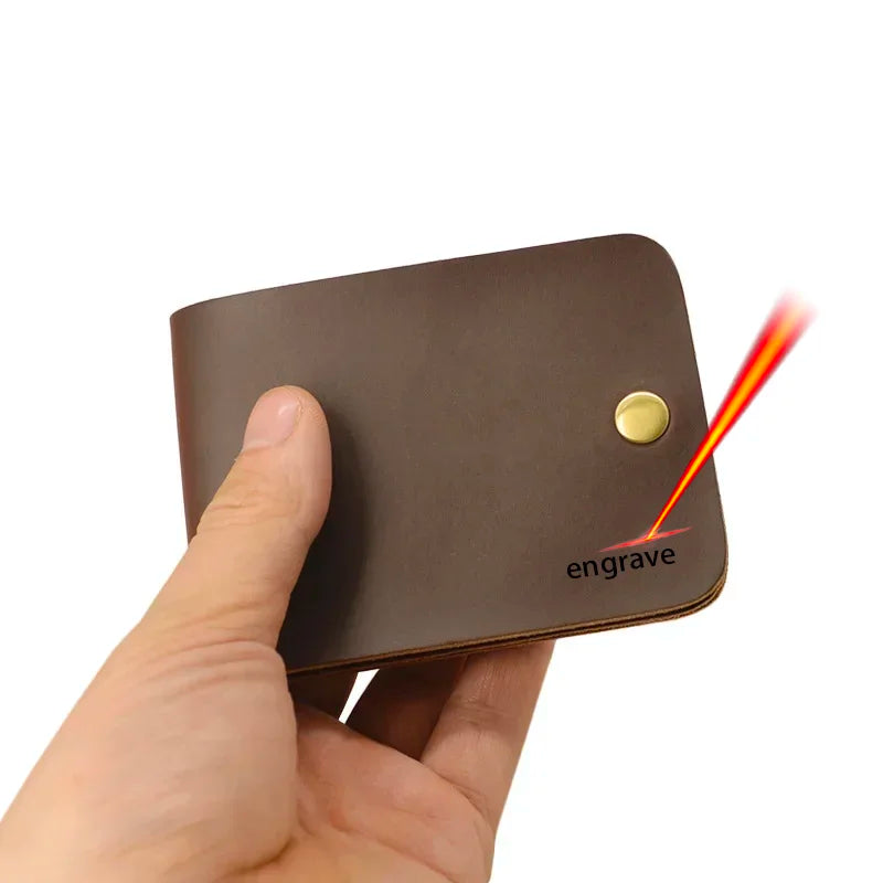Custom Genuine Leather Card Wallet