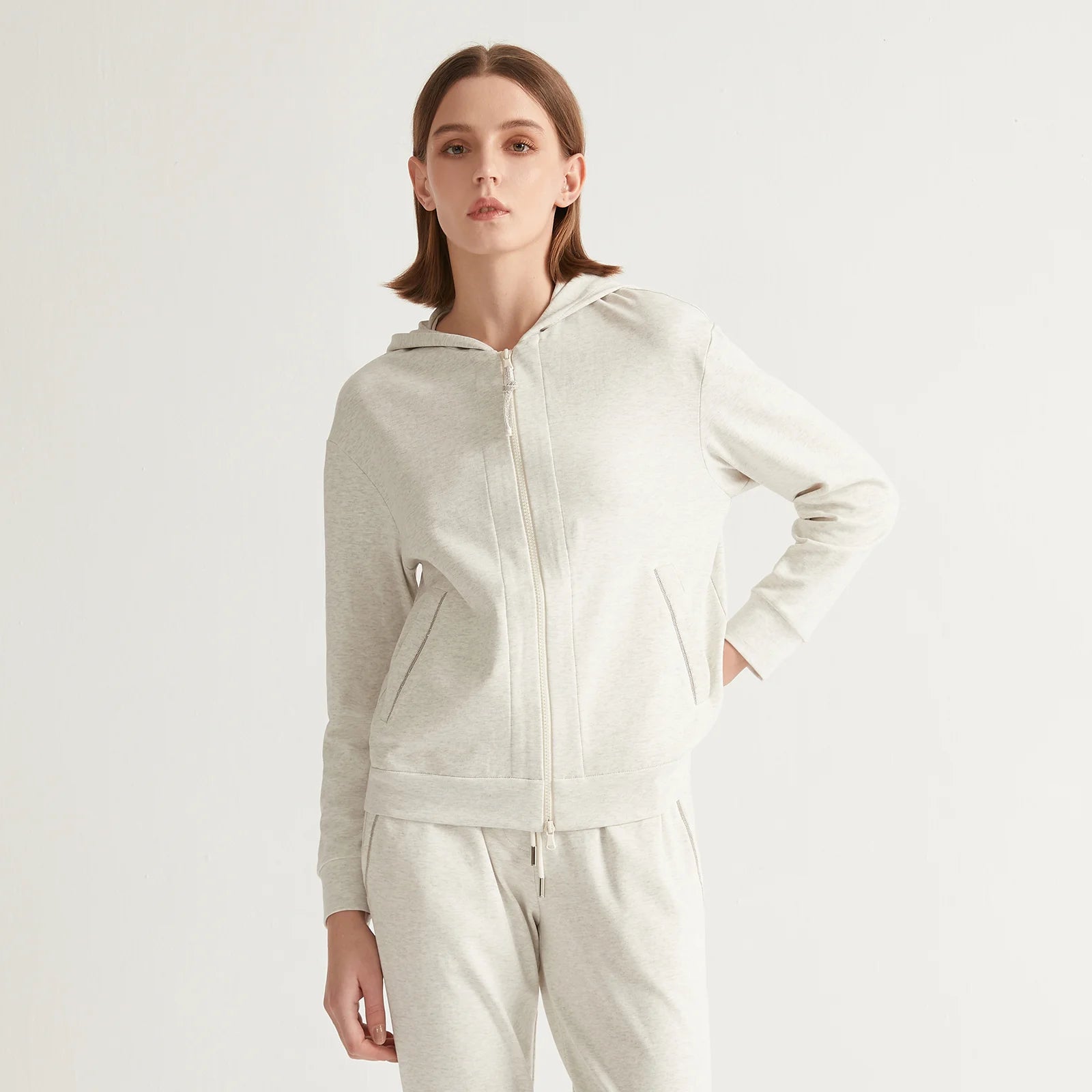 Soft Women's Cozy Fleece Zip Up Hoodie - VogeLuxe
