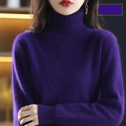 Luxurious Soft Cashmere Crew Neck Sweater