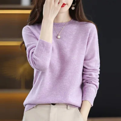 Pure Wool Women's Sweater for Cold Winter Days