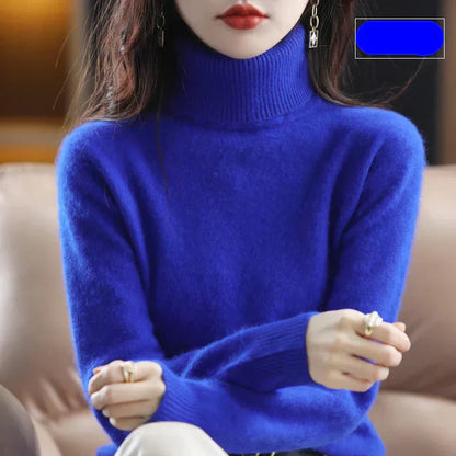Luxurious Soft Cashmere Crew Neck Sweater