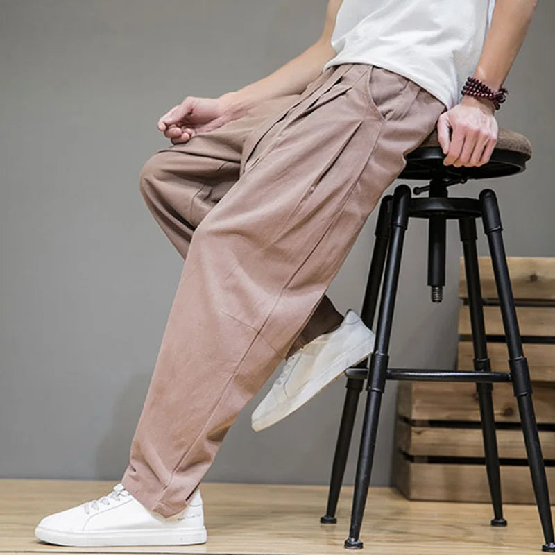 Lightweight Mens Linen Pants - VogeLuxe