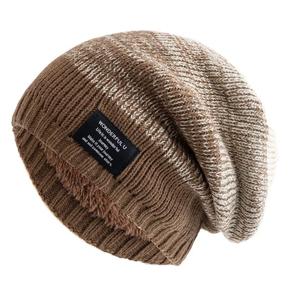 Soft Warm Fuzzy Winter Beanie for Women