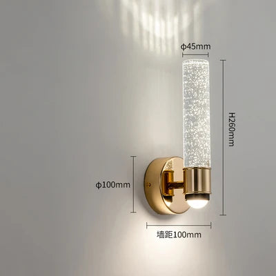 Sparkling Glass Bubble Wall Lights