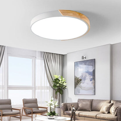 Rustic Wood Ceiling Chandelier
