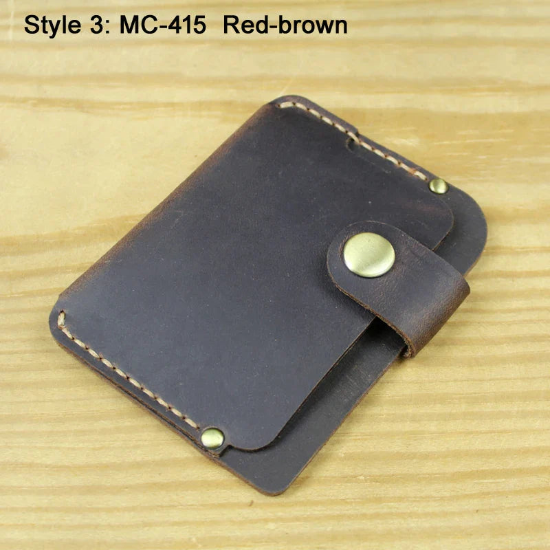 Genuine Leather Card Wallet