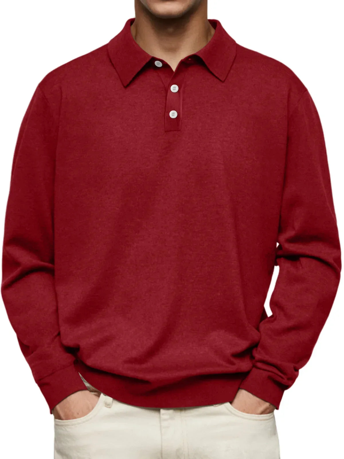 Men's Classic Fit Relaxed Polo Shirt