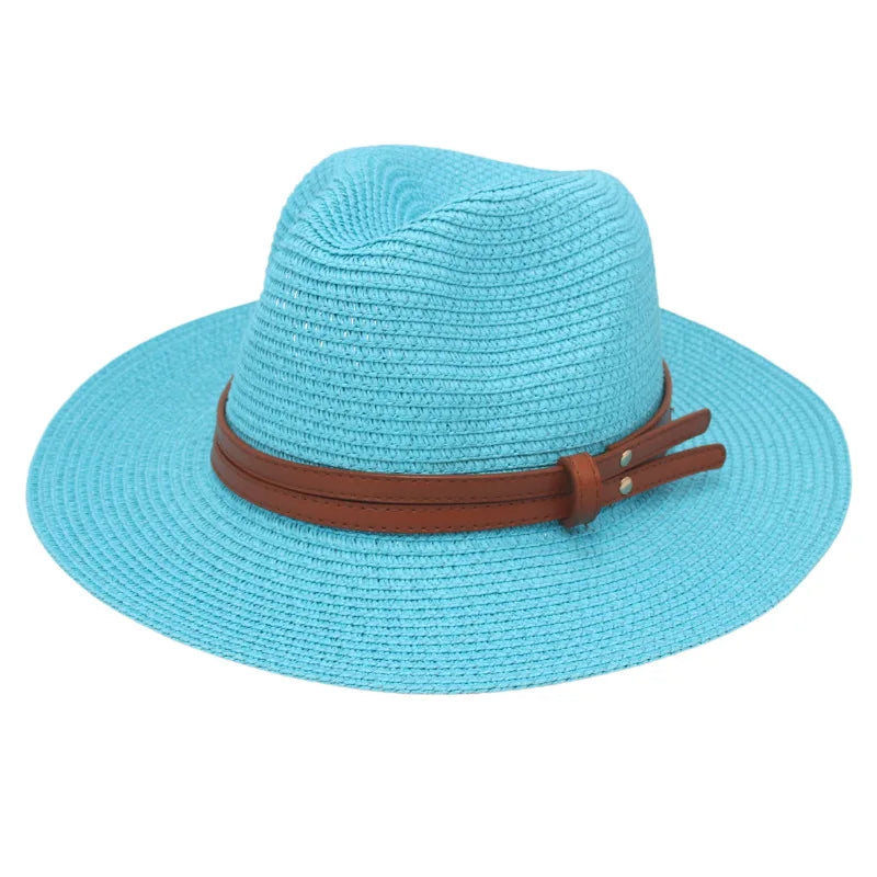 Lightweight Natural Fiber Summer Sun Hat