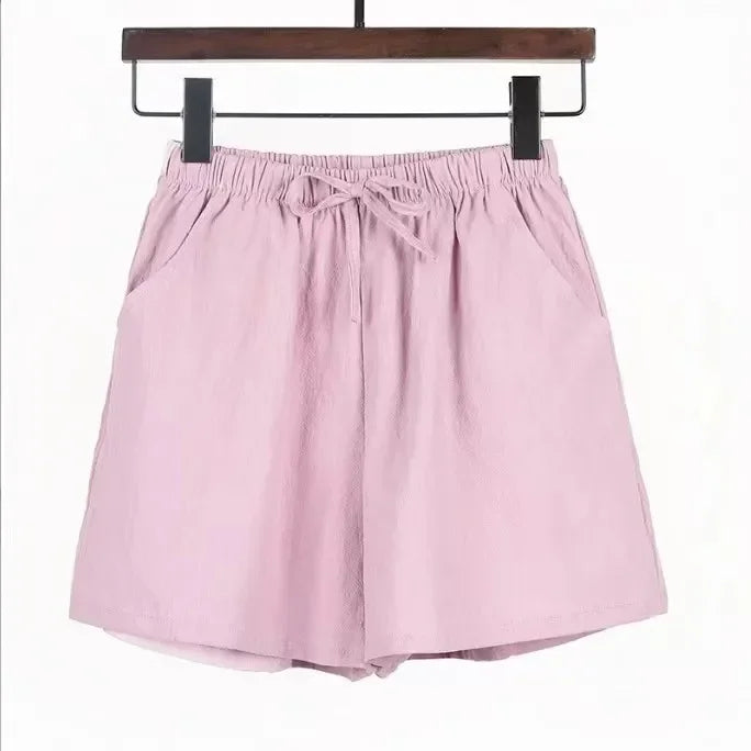 Comfortable Waist Cotton Summer Shorts