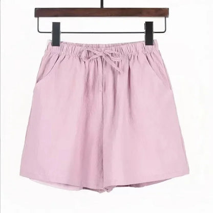 Comfortable Waist Cotton Summer Shorts