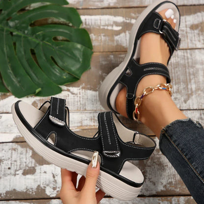 Comfortable Wide Fit Summer Wedge Sandals