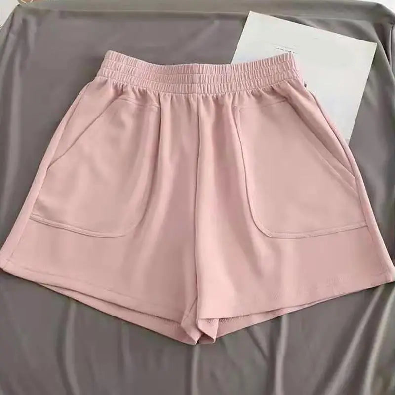 Relaxed Fit High-Waist Summer Shorts