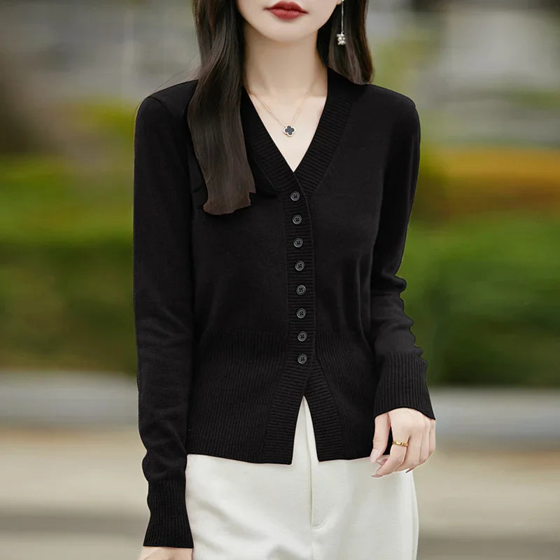 Cozy Women's Open Front Cardigan Sweater