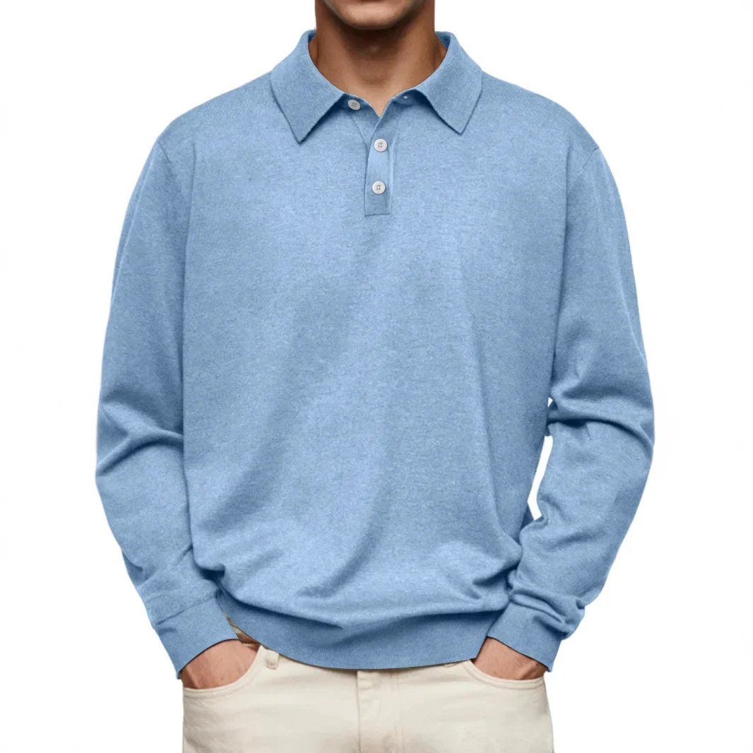 Men's Classic Fit Relaxed Polo Shirt - BritishElegance